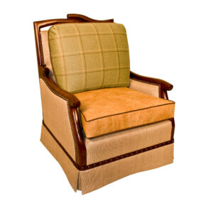 Bentwood Club Swivel Chair 